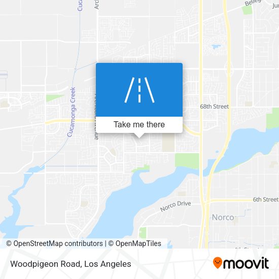 Woodpigeon Road map