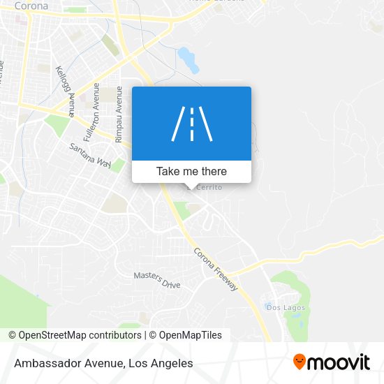 Mapa de Ambassador Avenue