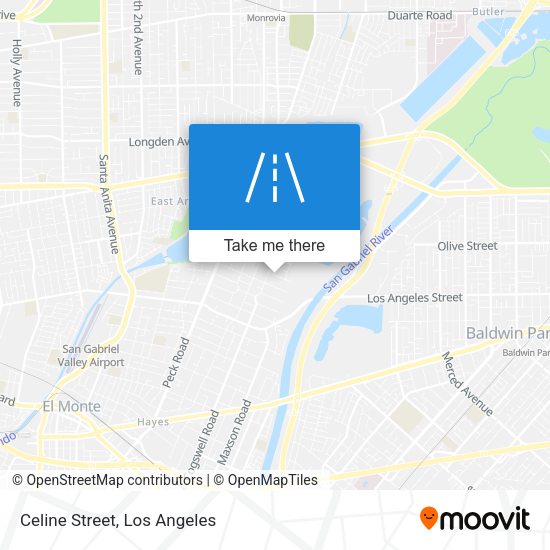 Mapa de Celine Street