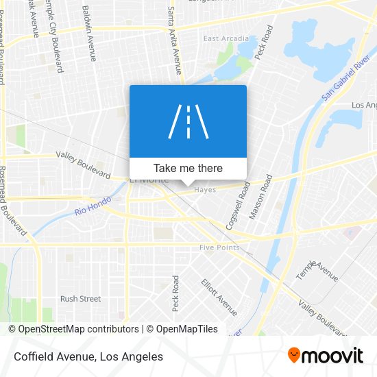 Mapa de Coffield Avenue