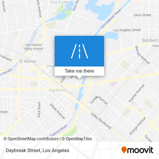 Daybreak Street map