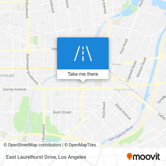 Mapa de East Laurelhurst Drive