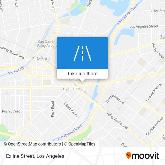 Mapa de Exline Street