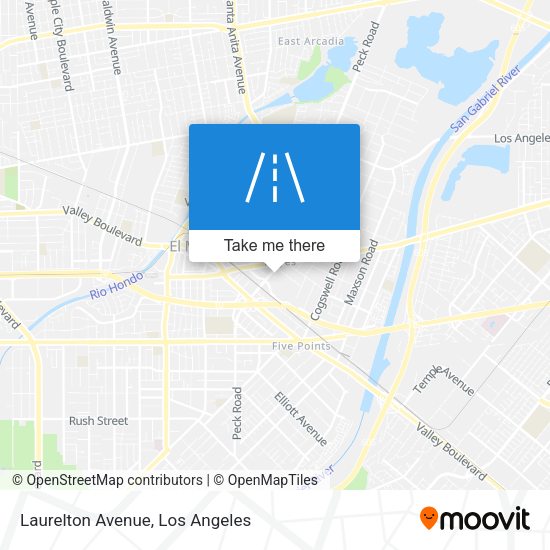 Laurelton Avenue map