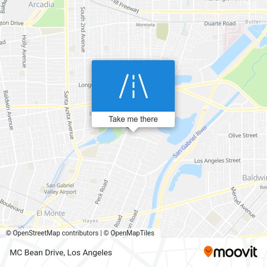 Mapa de MC Bean Drive