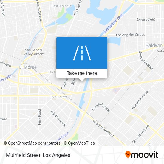 Mapa de Muirfield Street