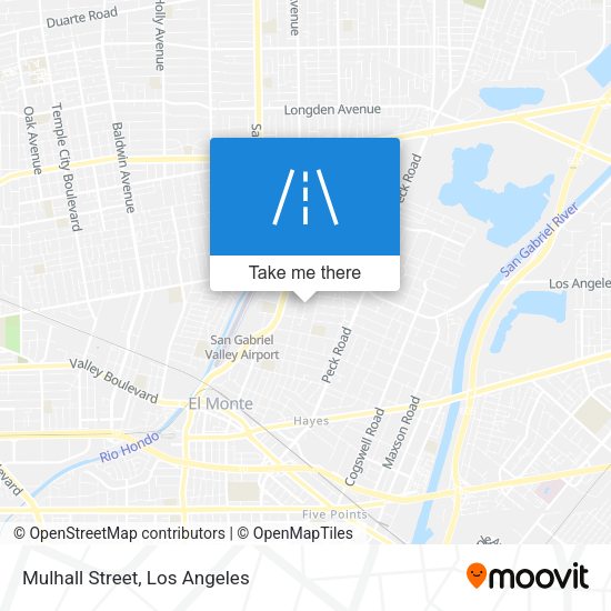 Mapa de Mulhall Street