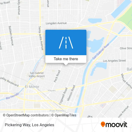 Pickering Way map