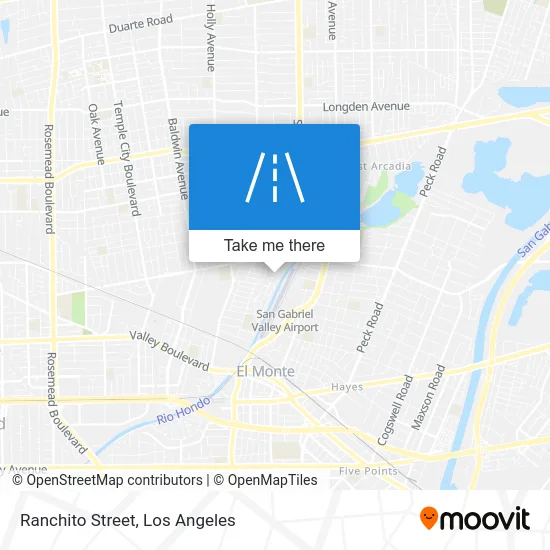 Ranchito Street map
