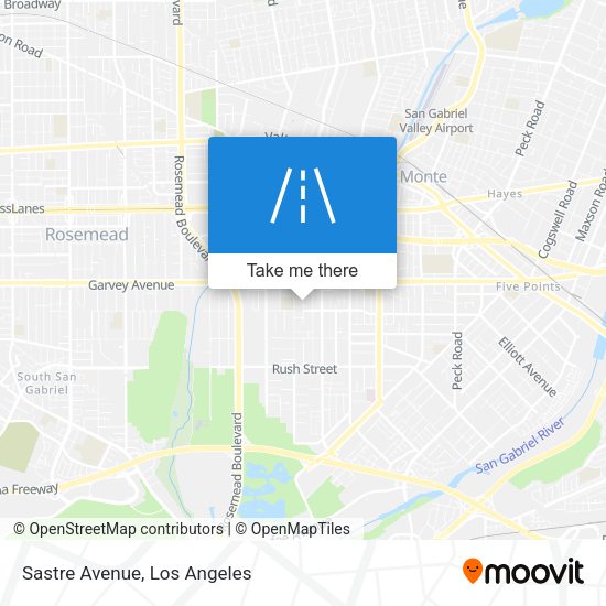 Mapa de Sastre Avenue