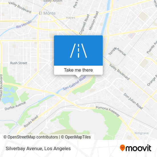 Silverbay Avenue map
