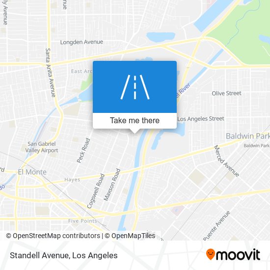 Mapa de Standell Avenue