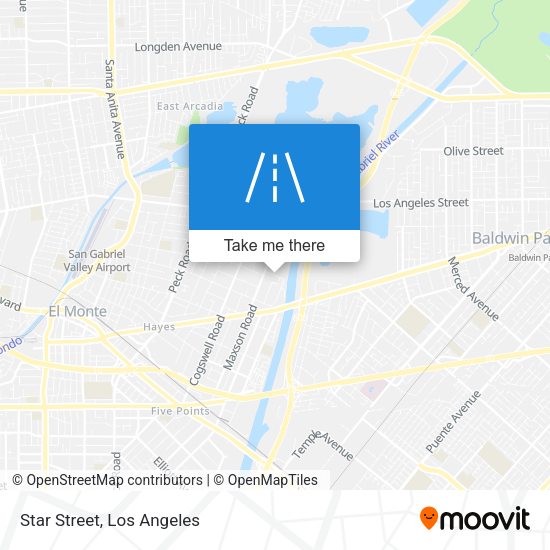 Mapa de Star Street