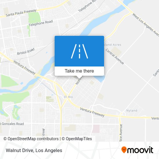 Mapa de Walnut Drive