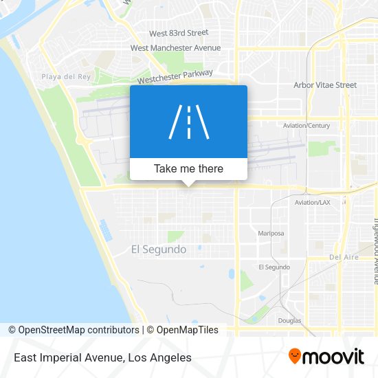 Mapa de East Imperial Avenue