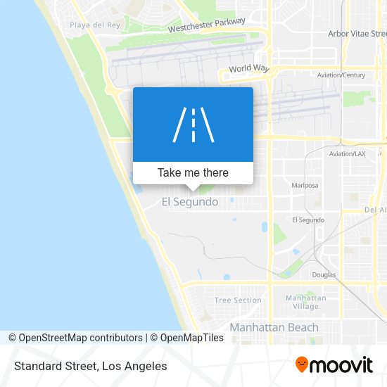 Mapa de Standard Street