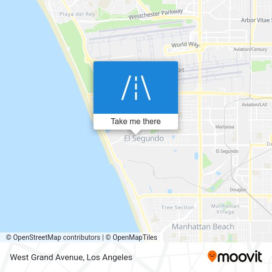 Mapa de West Grand Avenue