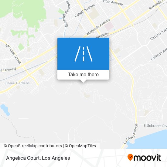 Mapa de Angelica Court