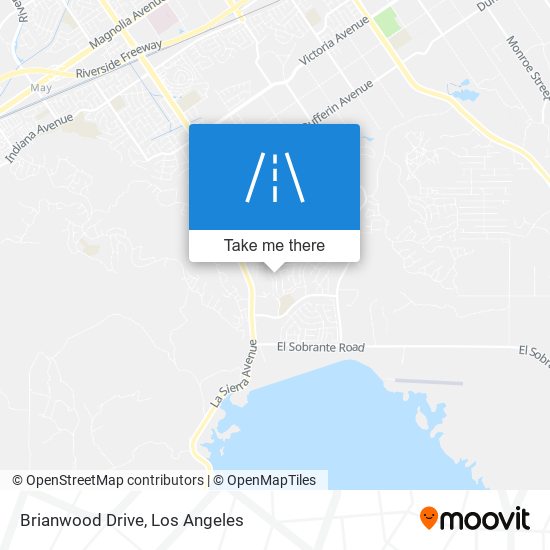 Brianwood Drive map