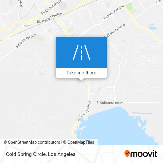 Mapa de Cold Spring Circle
