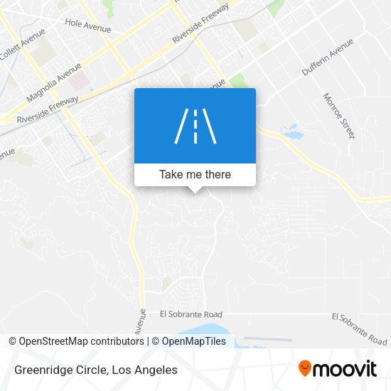 Greenridge Circle map