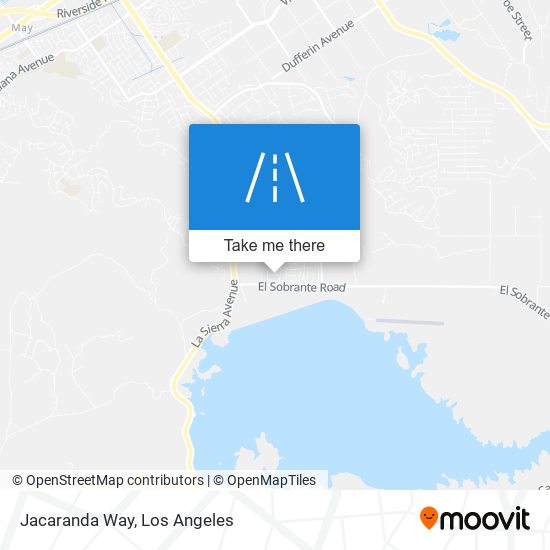 Mapa de Jacaranda Way