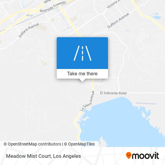 Meadow Mist Court map