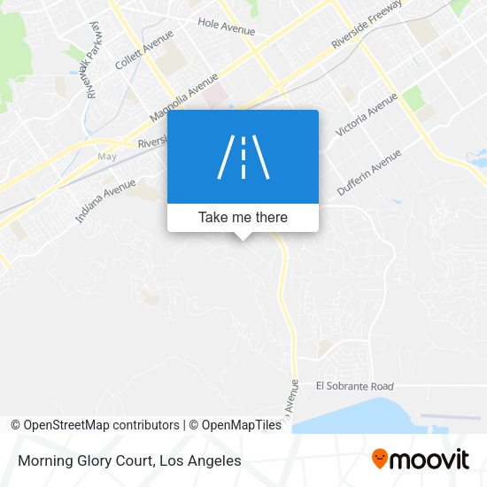 Morning Glory Court map