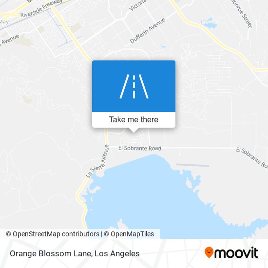 Orange Blossom Lane map