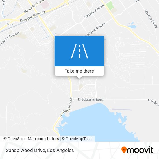Sandalwood Drive map