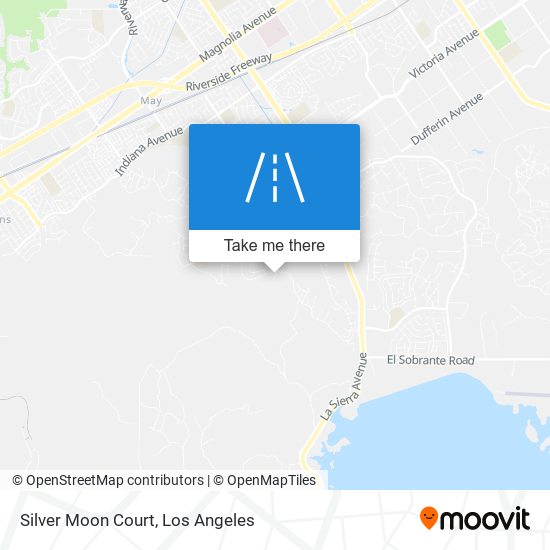 Silver Moon Court map