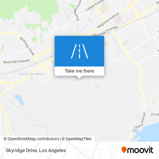 Mapa de Skyridge Drive