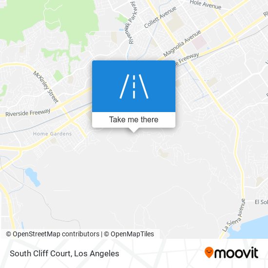 South Cliff Court map