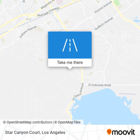 Star Canyon Court map