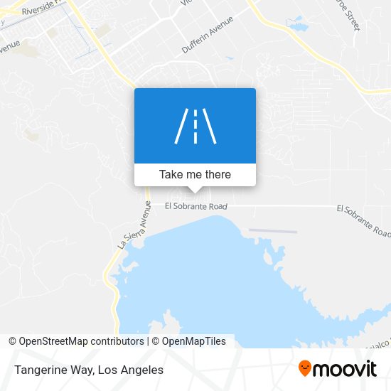 Mapa de Tangerine Way