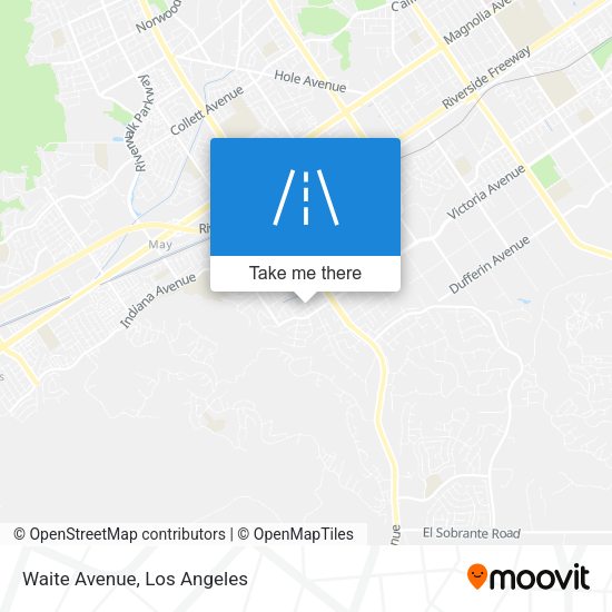 Mapa de Waite Avenue