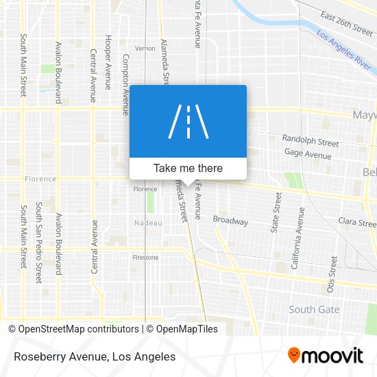 Roseberry Avenue map