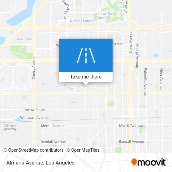 Mapa de Almeria Avenue