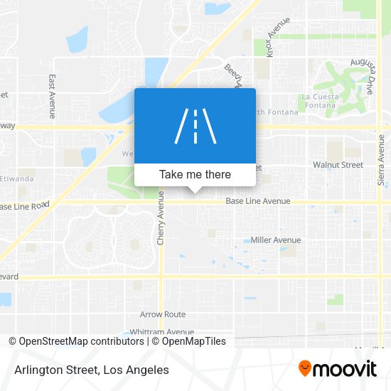 Mapa de Arlington Street