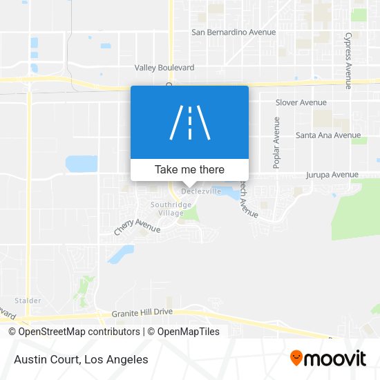 Mapa de Austin Court
