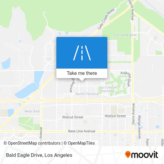 Mapa de Bald Eagle Drive