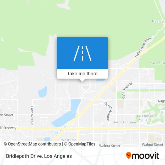 Mapa de Bridlepath Drive