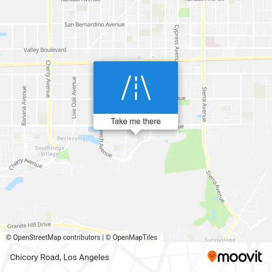 Chicory Road map