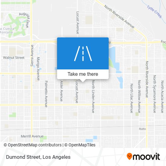 Dumond Street map