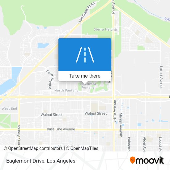 Mapa de Eaglemont Drive