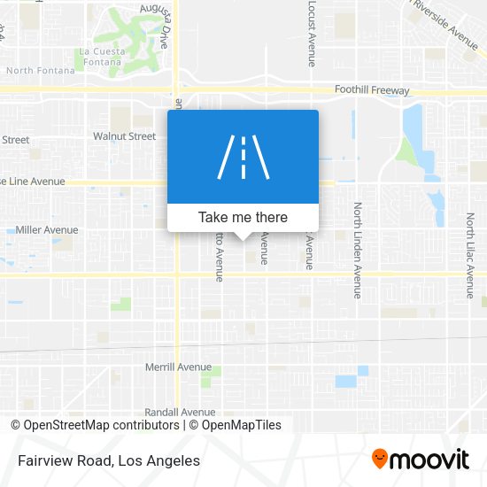 Mapa de Fairview Road