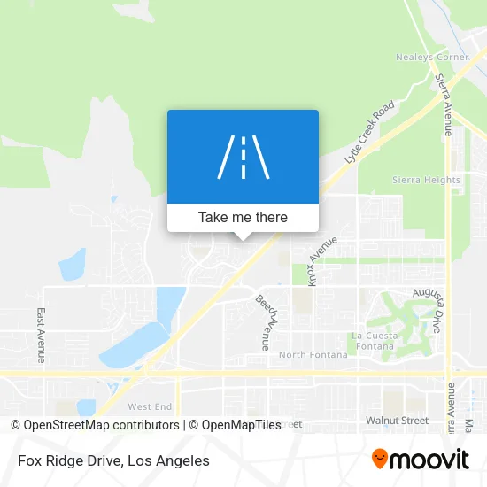 Fox Ridge Drive map