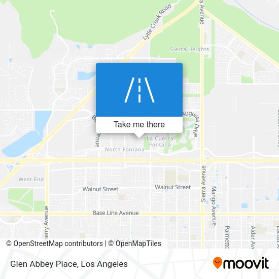 Glen Abbey Place map