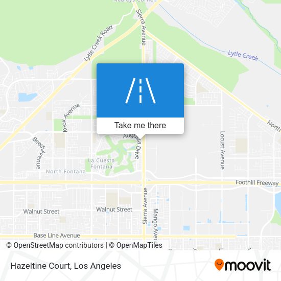 Mapa de Hazeltine Court
