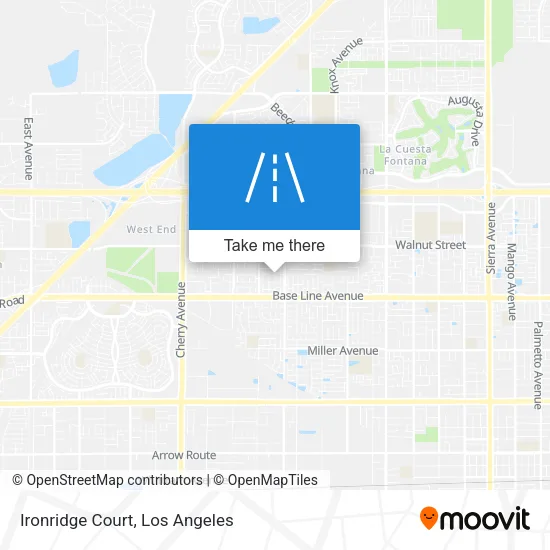 Ironridge Court map